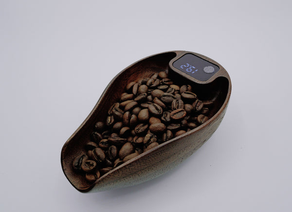 Walnut Coffee Dosing Scale